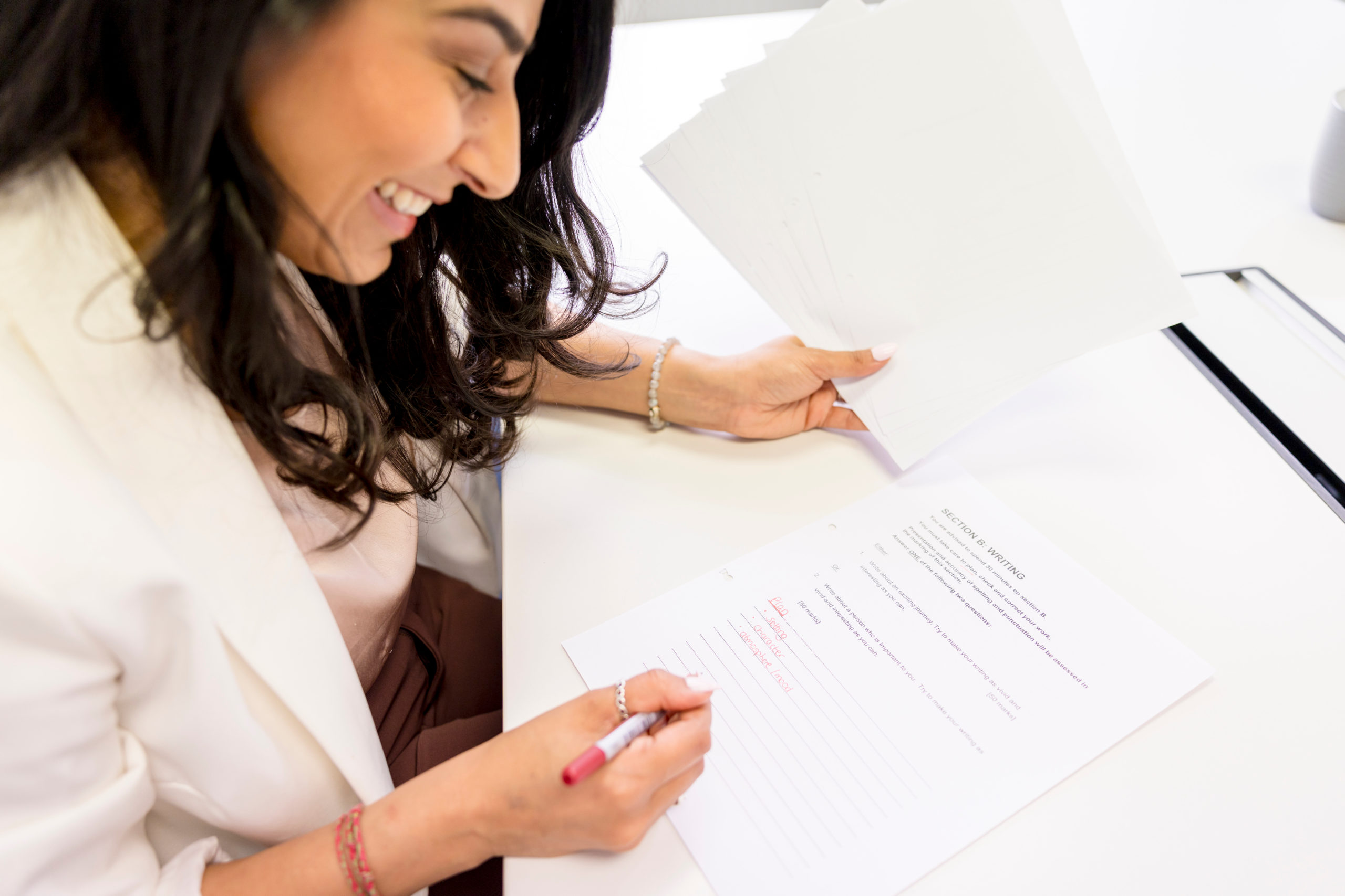 Online tutoring session on Zoom