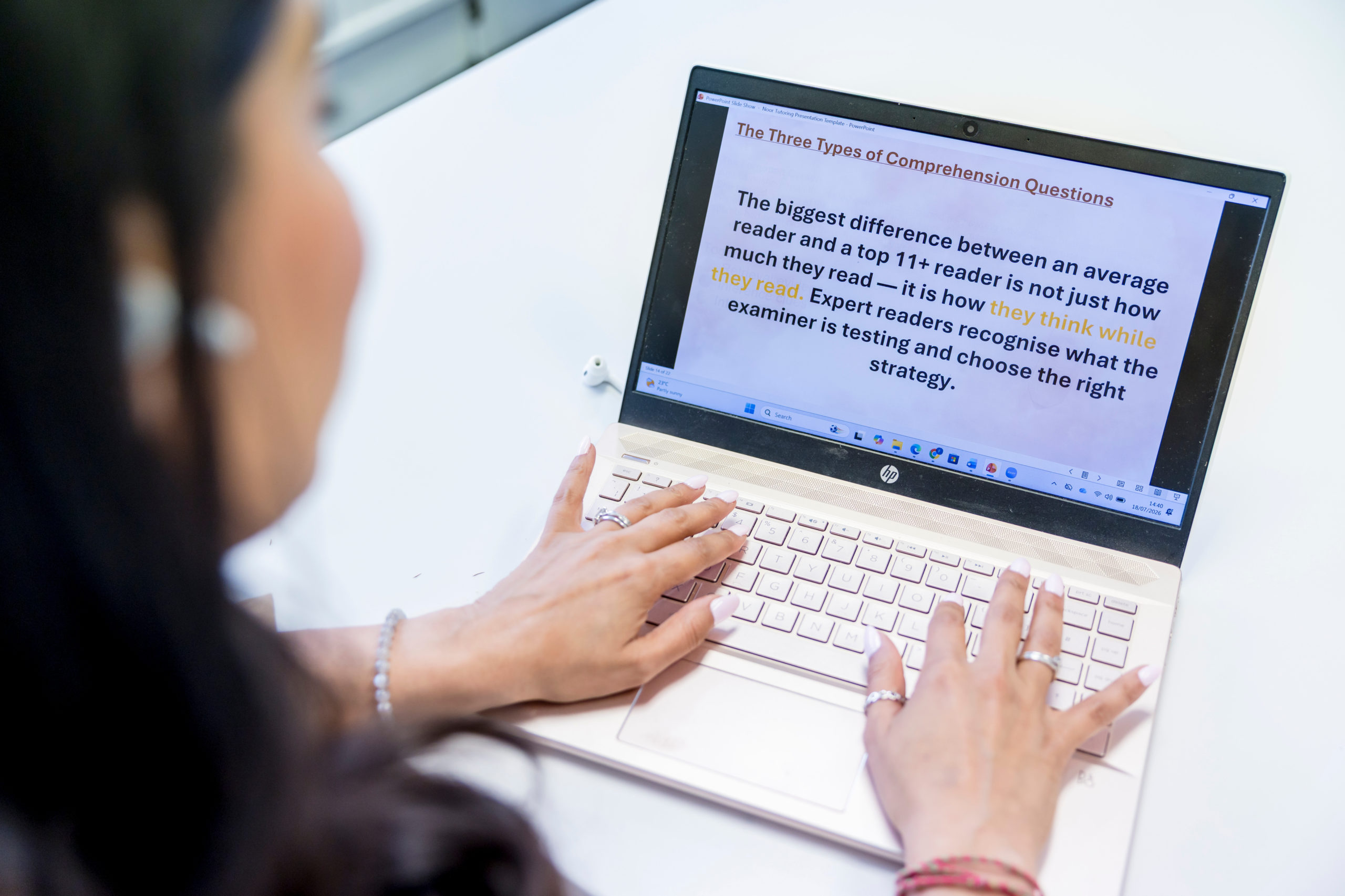 Online tutoring consultation